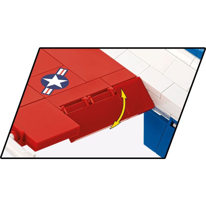 COBI 5892 – F-16 (YF-16) First Flight 1974 – Vadászgép építőjáték – 100